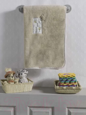 Плед для малышей Kidboo Honey Bear Linen 80x120 (велсофт)