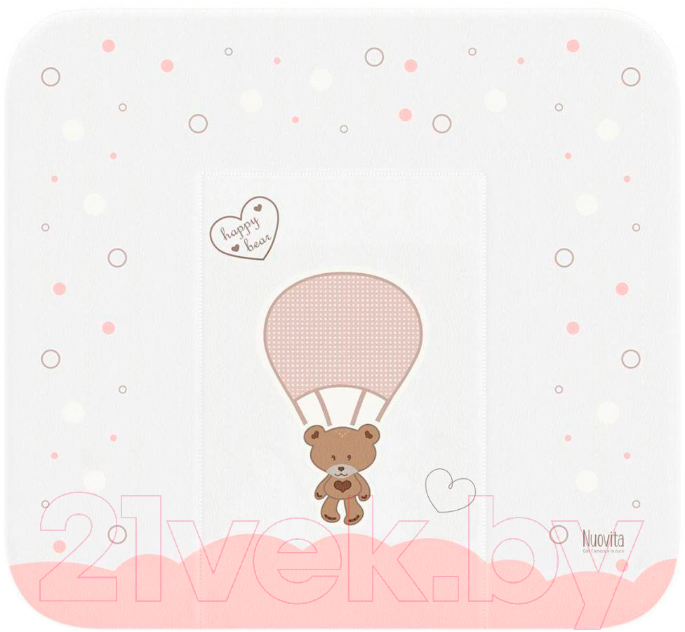 Пеленальный матрас Nuovita Cute Bear 75x72