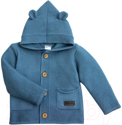 Кофта для малышей Amarobaby Pure Love / AMARO-OD20-SH1201/20-92 (синий, р. 92)