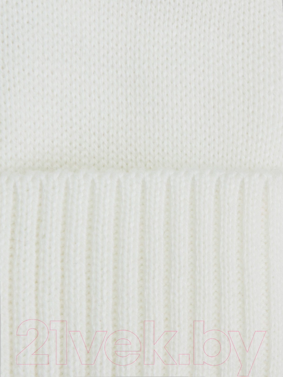 Шапочка для малышей Amarobaby Pure Love Bear / AB-OD21-PLB16/33-44 (молочный, р-р 44-46) — фото 4