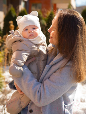 

Шапочка для младенцев Amarobaby, Pure Love Bear / AB-OD21-PLB16/11-38