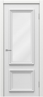 Дверь межкомнатная MDF Techno Stefany 2012 60x200 (белый) - 