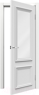 Дверь межкомнатная MDF Techno Stefany 2012 70x200 (белый)