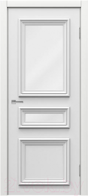 Дверь межкомнатная MDF Techno Stefany 2013 40x200 (белый)
