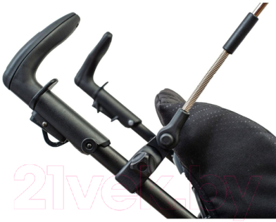 Зонт для коляски Altabebe AL7003 (черный/розовый)