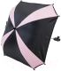 Зонт для коляски Altabebe AL7003 (черный/розовый) - 