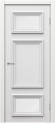 Дверь межкомнатная MDF Techno Stefany 2018 50x200 (белый)