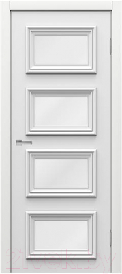 Дверь межкомнатная MDF Techno Stefany 2019 50x200 (белый)