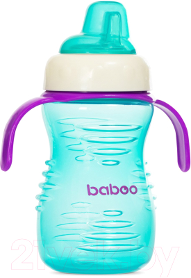 

Поильник Baboo, Бирюзовый, С силиконовым носиком / 8-124