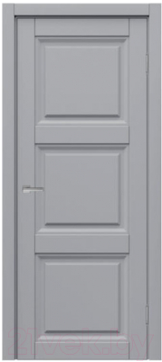 Дверь межкомнатная MDF Techno Stefany 3004 80x200 (RAL 7040)