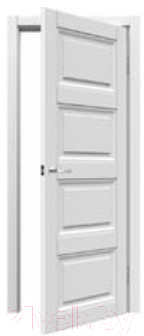 Дверь межкомнатная MDF Techno Stefany 3006 60x200 (белый)