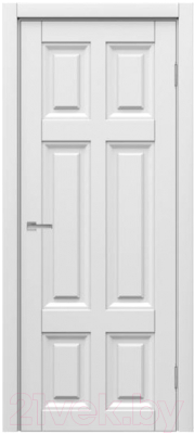 Дверь межкомнатная MDF Techno Stefany 3007 50x200 (белый)
