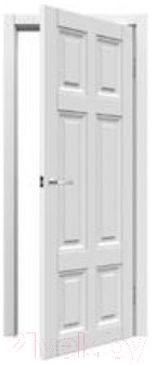 Дверь межкомнатная MDF Techno Stefany 3007 50x200 (белый)