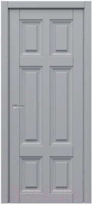 Дверь межкомнатная MDF Techno Stefany 3007 90x200 (RAL 7040)