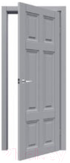 Дверь межкомнатная MDF Techno Stefany 3007 90x200 (RAL 7040)