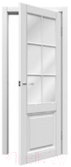 Дверь межкомнатная MDF Techno Stefany 3008 80x200 (белый)