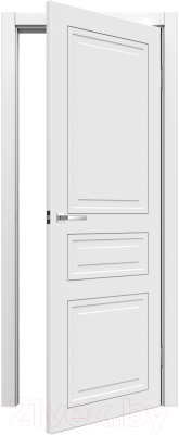 Дверь межкомнатная MDF Techno Stefany 3103 80x200 (белый)