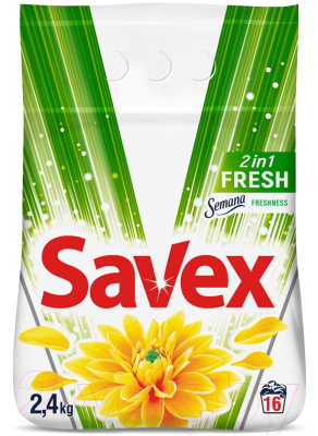 

Стиральный порошок Savex, 2in1 Fresh Автомат