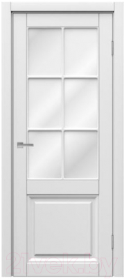 Дверь межкомнатная MDF Techno Stefany 3008 90x200 (белый)