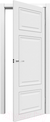 Дверь межкомнатная MDF Techno Stefany 3105 60x200 (белый)