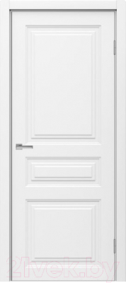 Дверь межкомнатная MDF Techno Stefany 3203 60x200 (белый)