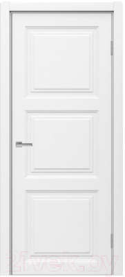 Дверь межкомнатная MDF Techno Stefany 3204 50x200 (белый)