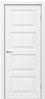 Дверь межкомнатная MDF Techno Stefany 3206 90x200 (белый)