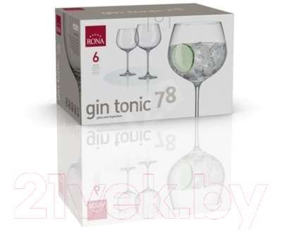 Набор бокалов Rona Gin Tonic 78 6558/780 (6шт)
