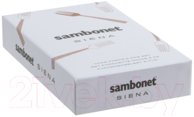 Набор десертных вилок Sambonet Siena 18/10 / 52517A55 (6шт)