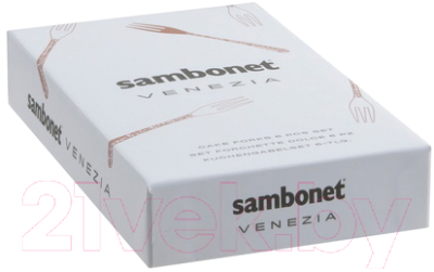 Набор десертных вилок Sambonet Venezia 18/10 / 52565A55 (6шт)