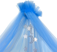 Балдахин на кроватку Alis Карамель 190x600 (голубой) - 