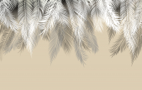 Фотообои листовые Citydecor Пальмовые листья кашемир (400x260) - 