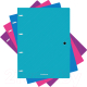 Тетрадь Erich Krause Glance Vivid / 53147 (80л, клетка) - 