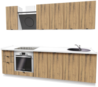 

Готовая кухня Модуль Онлайн, Базис 260-5