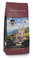 Сухой корм для кошек Landor С избыточным весом и стерилизованных кролик с рисом / 7843127 (10кг) - 