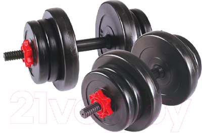 

Набор гантелей Lite Weights, Черный, 2327LW