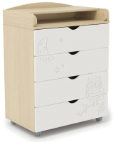 

Комод пеленальный INDIGO, Филин 800/4 / 780265-1