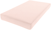 Наматрасник в кроватку Nuovita Махра натяжной 60x120 (розовый) - 