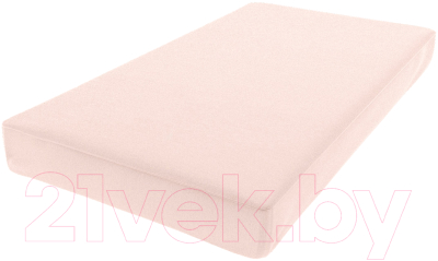 Наматрасник в кроватку Nuovita Махра натяжной 60x120 (розовый)