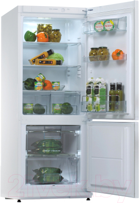 Холодильник с морозильником Snaige RF27SM-P0002E