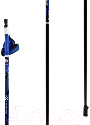 Палки для скандинавской ходьбы STC Extreme (110см, синий)