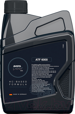 Трансмиссионное масло Avista Peer Evo ATF 6000 / 164720 (1л)
