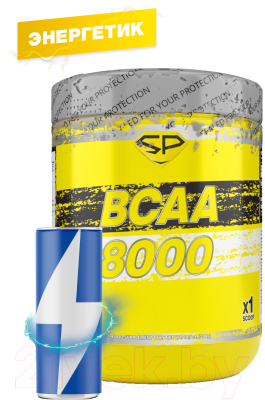 Аминокислоты BCAA Steelpower 8000 Энергетик (300гр)