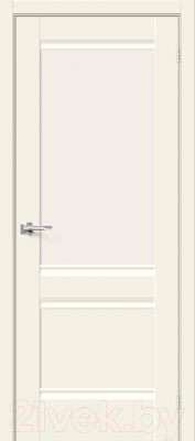 Дверь межкомнатная el'Porta ЭМА Прима-3.1 60x200 (Alaska/Magic Fog)
