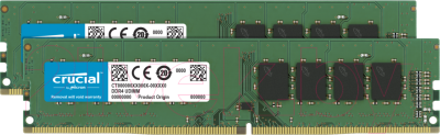 

Оперативная память DDR4 Crucial, CT2K8G4DFRA32A