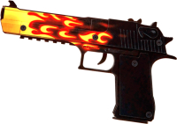

Пистолет игрушечный VozWooden, Active Desert Eagle Пламя / 2002-0502