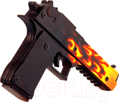 Пистолет игрушечный VozWooden Active Desert Eagle Пламя / 2002-0502