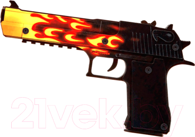 Пистолет игрушечный VozWooden Active Desert Eagle Пламя / 2002-0502