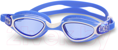 Очки для плавания Indigo Tarpon GS22-4 (синий/белый)