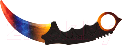 

Нож игрушечный VozWooden, Керамбит. Мраморный градиент / 1001-0207